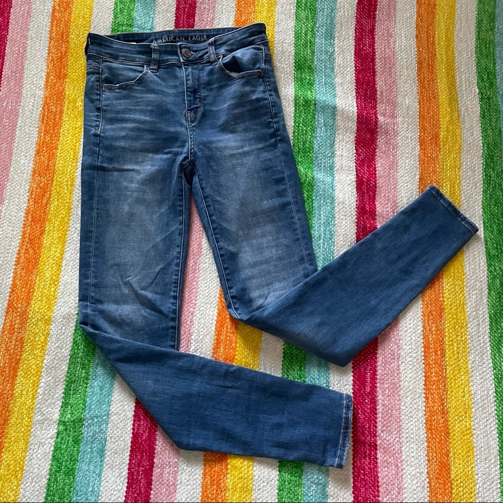 american eagle long hi-rise leggings